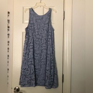 Chelsea and Violet blue lace dress size L